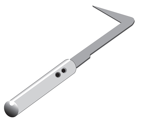 Loading bars knife