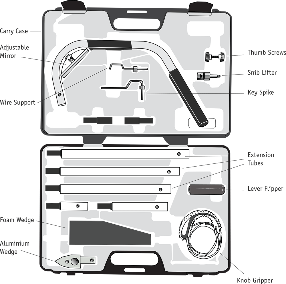 Letter box tool (Ref LBT1)